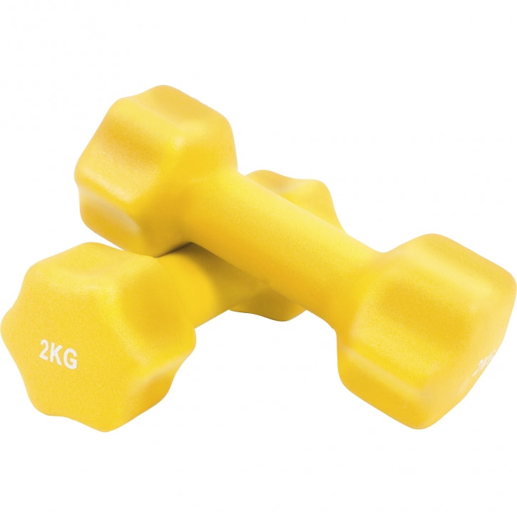 Aerobic käsipainot hexagon 1-10kg