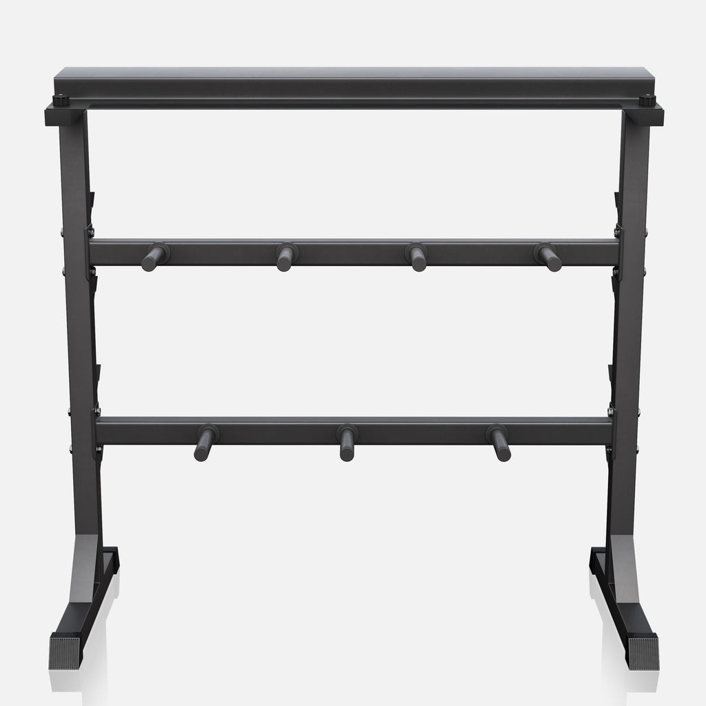 Painoteline, Levy- ja Käsipainoille sekä Levytangoille, Ø 30mm, 400kg, Musta