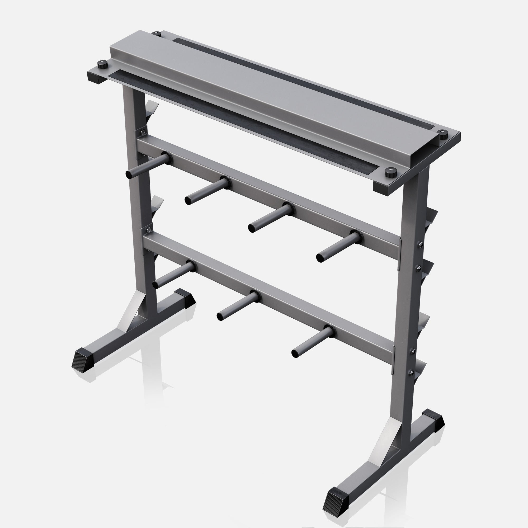 Painoteline, Levy- ja Käsipainoille sekä Levytangoille, Ø 30mm, 400kg, Harmaa