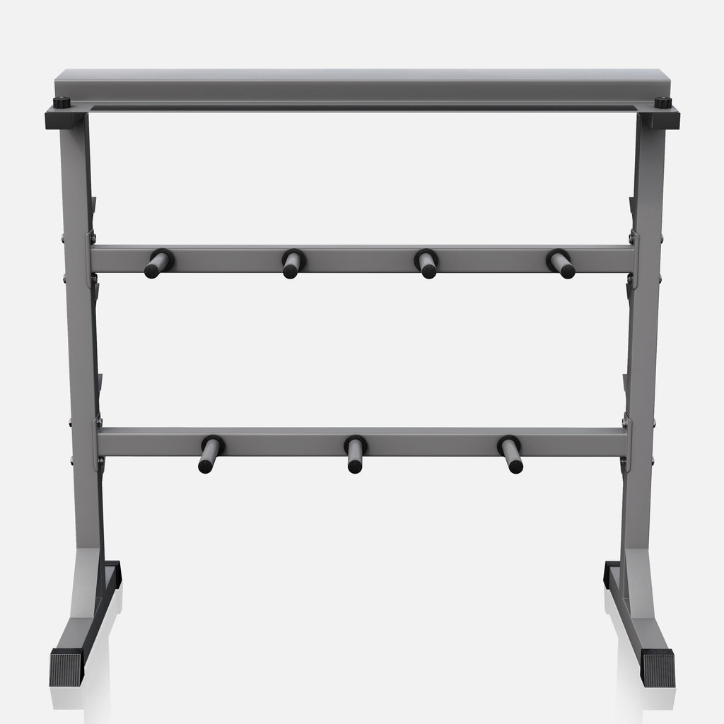 Painoteline, Levy- ja Käsipainoille sekä Levytangoille, Ø 30mm, 400kg, Harmaa