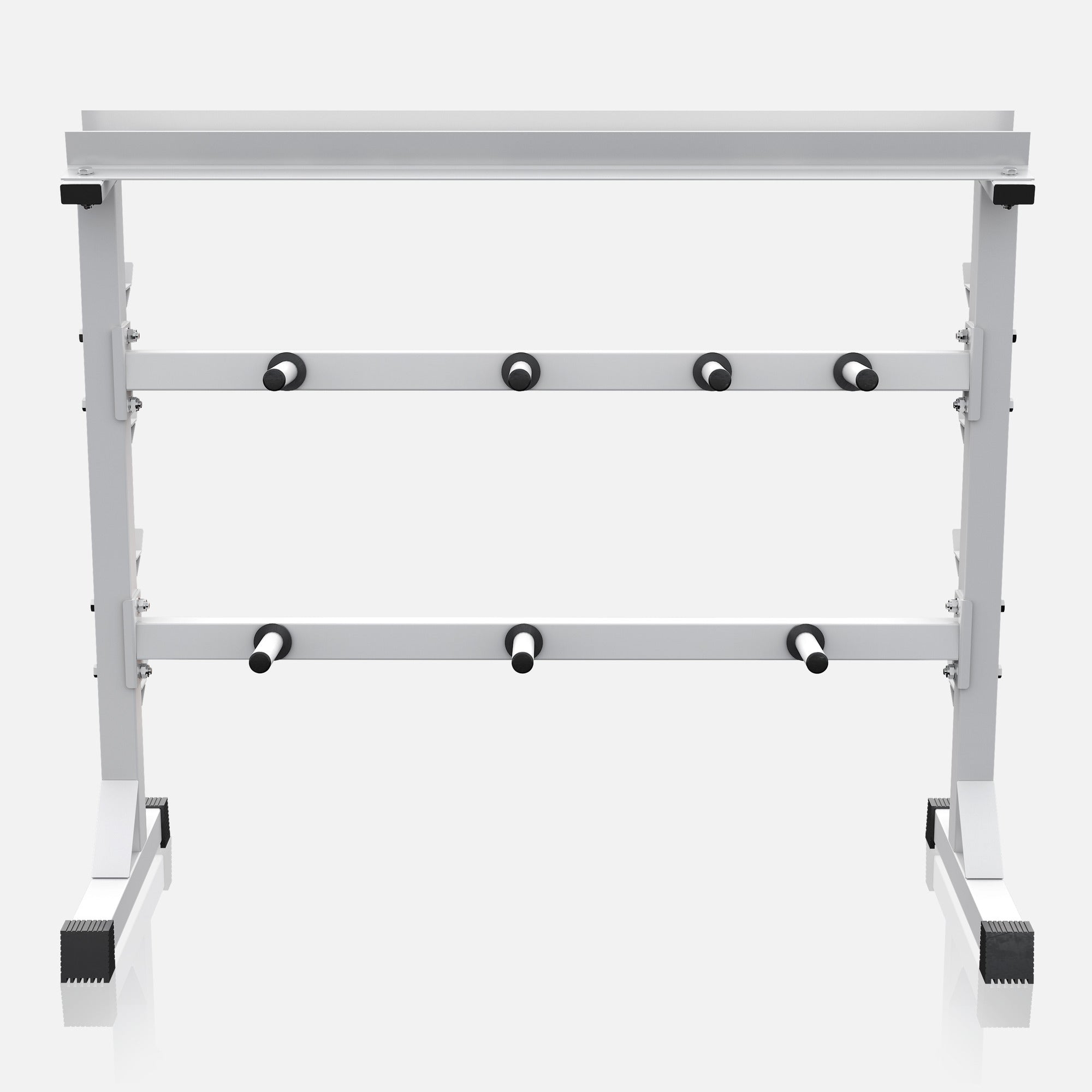 Painoteline, Levy- ja Käsipainoille sekä Levytangoille, Ø 30mm, 400kg, Valkoinen