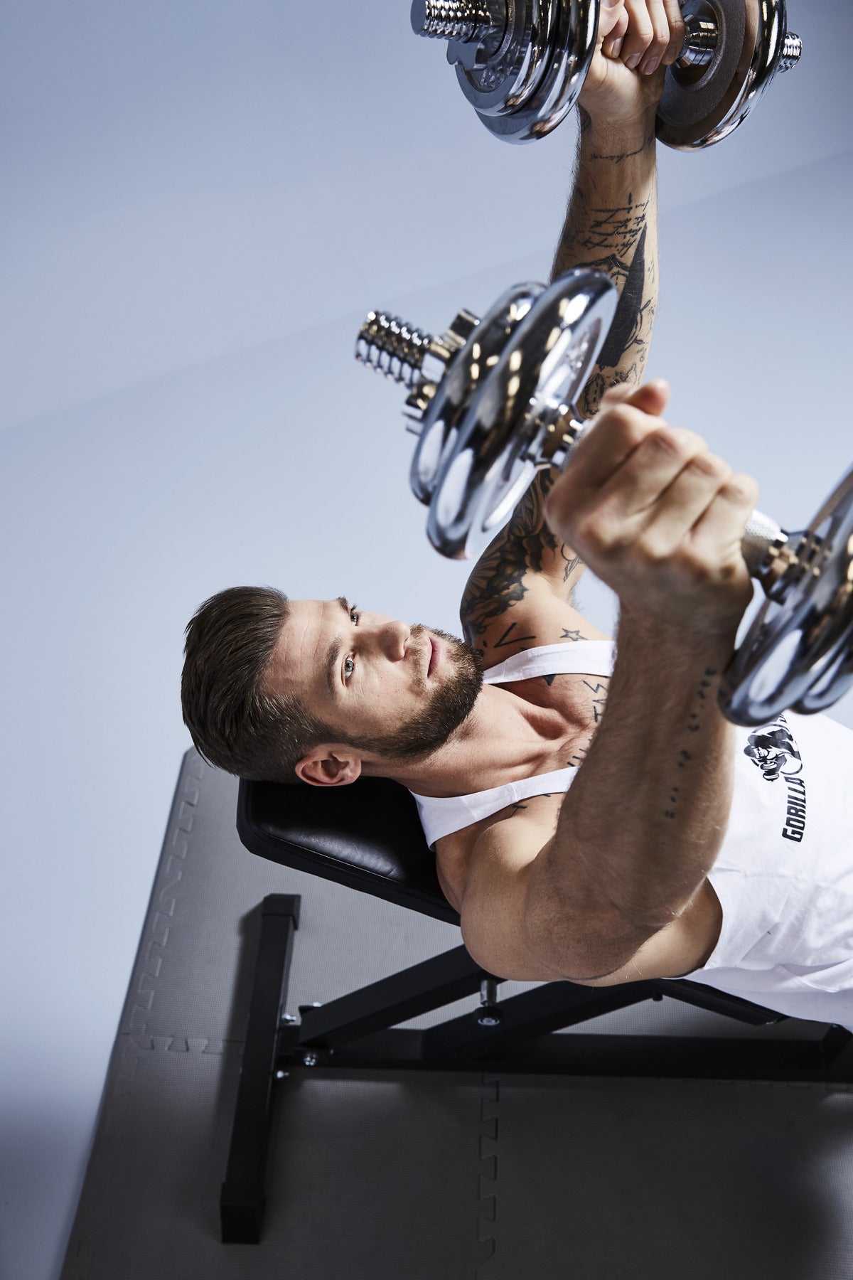 Krominen Käsipainosetti 30kg Kierrelukoilla 35cm, Ø 30/31mm 2kpl