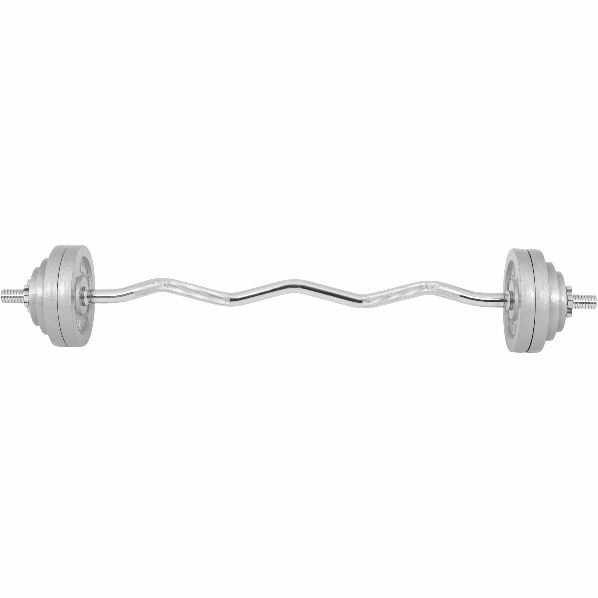 Levytankosarja 35kg / Valurautaiset Levypainot + EZ Kulmatanko 120cm, Ø 30/31mm