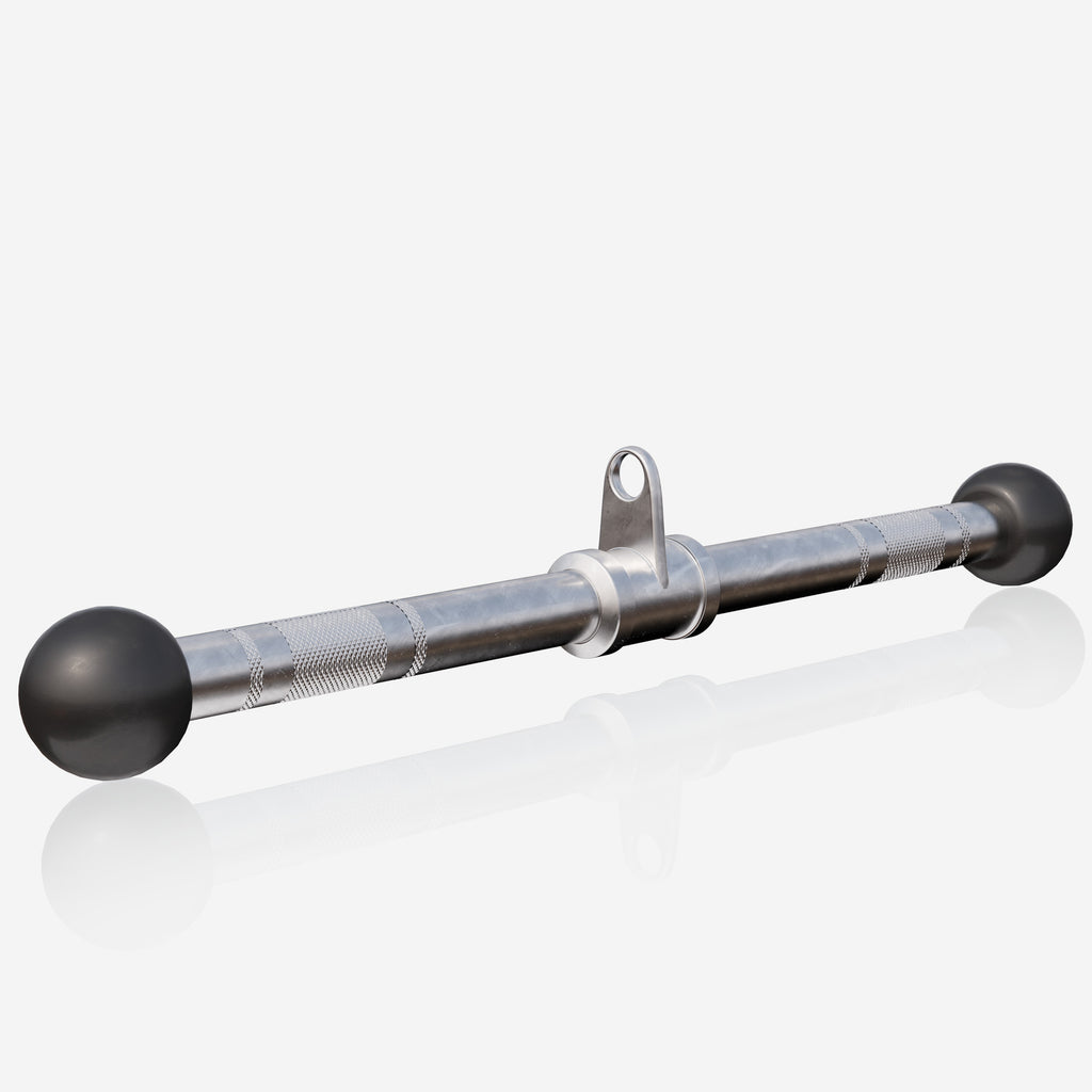 Pyörivä Kumipäinen Suora Taljakahva 54cm, 2.5kg, Max. 200kg Kromi