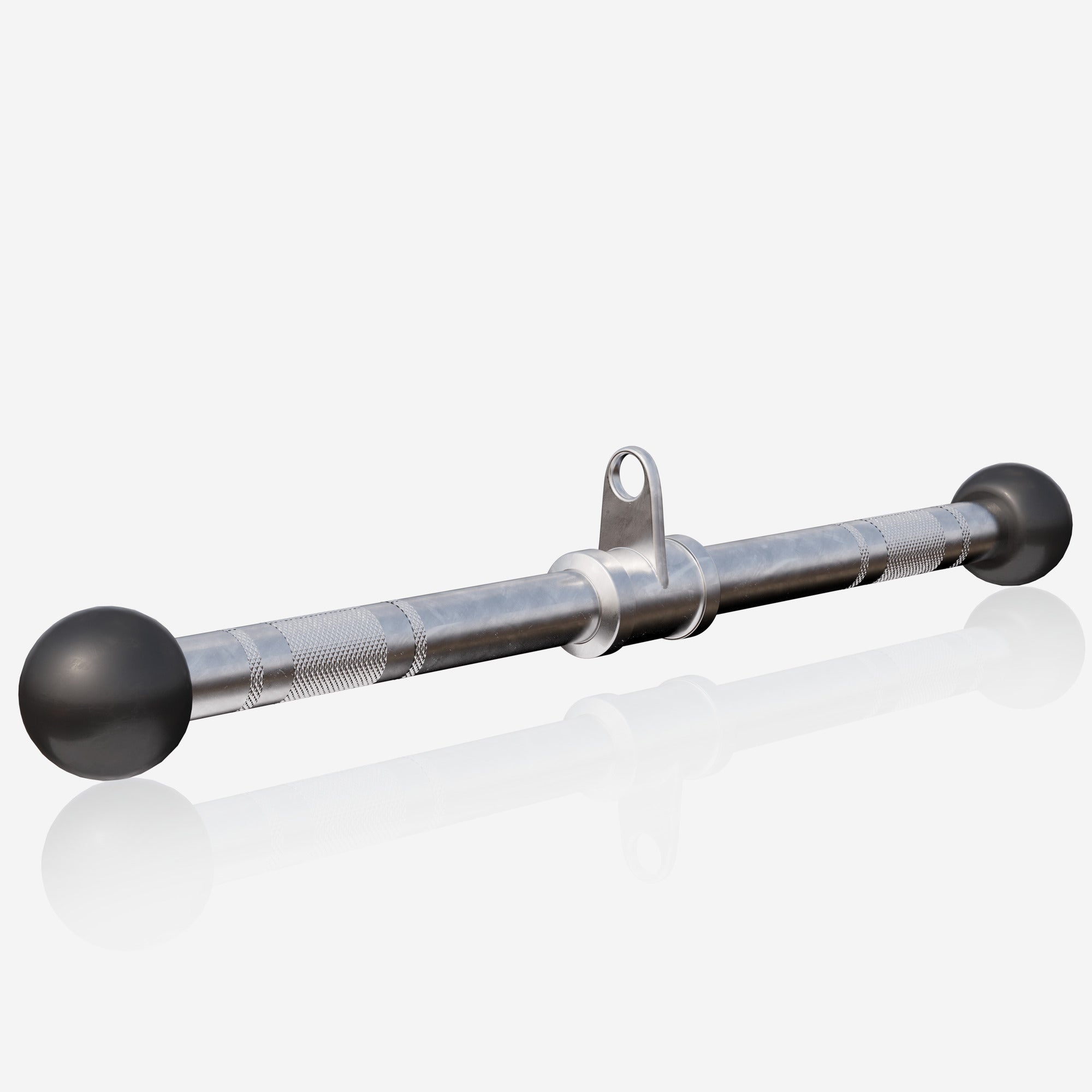 Pyörivä Kumipäinen Suora Taljakahva 54cm, 2.5kg, Max. 200kg Kromi