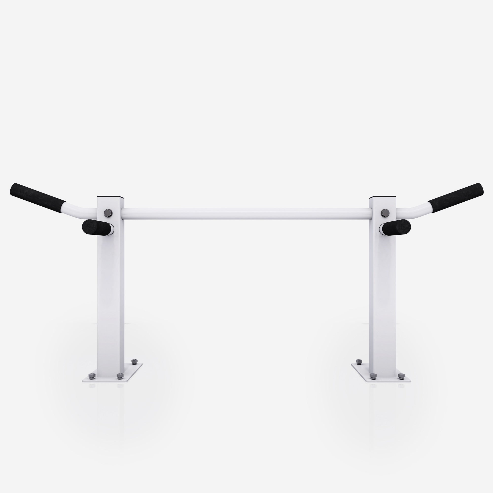 Leuanvetotanko Kattoon Kumikahvoilla 100x40x20cm Max. 350kg Valkoinen