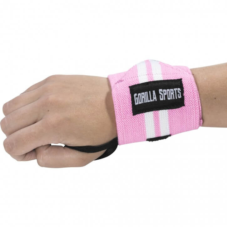 Rannetuet salille / Wrist Wraps Peukalosilmukalla 30x8cm Puuvilla, Useita Eri Värejä 2kpl