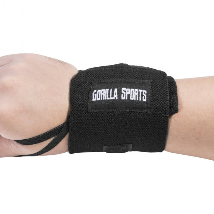Rannetuet salille / Wrist Wraps Peukalosilmukalla 30x8cm Puuvilla, Useita Eri Värejä 2kpl