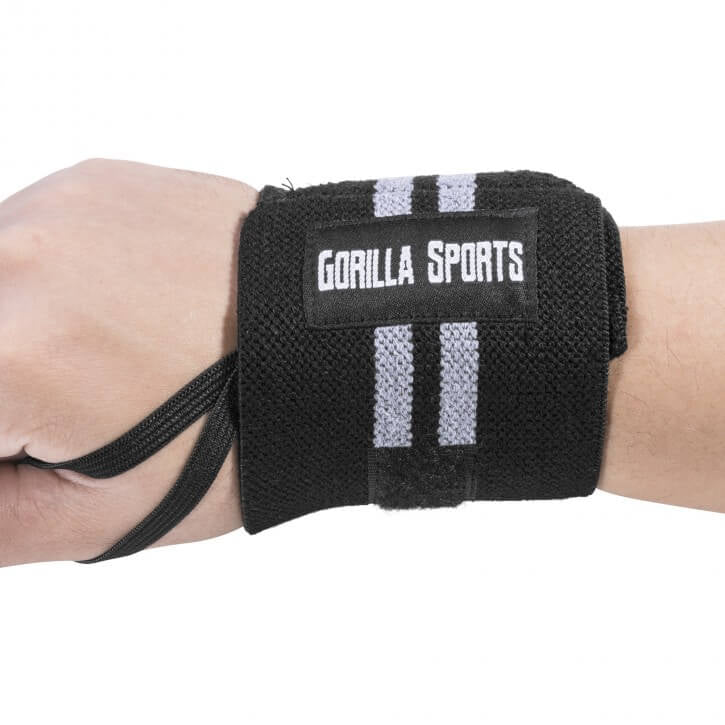 Rannetuet salille / Wrist Wraps Peukalosilmukalla 30x8cm Puuvilla, Useita Eri Värejä 2kpl