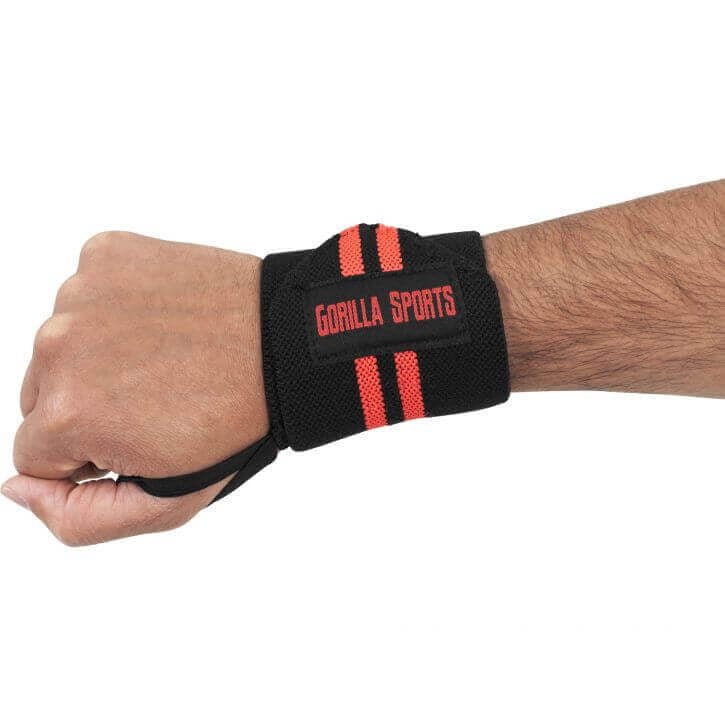 Rannetuet salille / Wrist Wraps Peukalosilmukalla 30x8cm Puuvilla, Useita Eri Värejä 2kpl