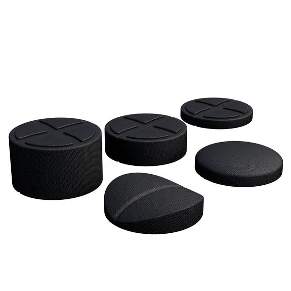 Selän Venyttelypalikat – Säädettävä Selkätuki, 3 Korkeustasoa