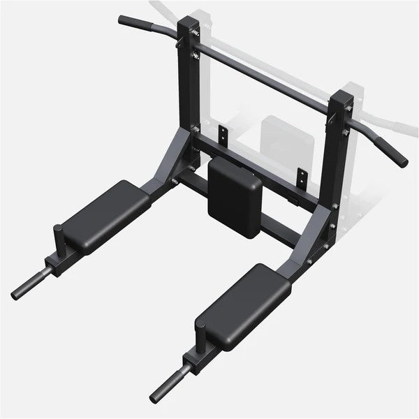 4in1 Leuanvetotanko / Dippiteline Seinään 102x83x55cm Max. 300kg Musta