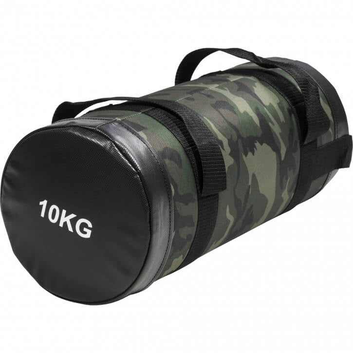Fitnessbag Hiekkasäkki 5kg, 10kg, 15kg, Maastokuvio, Nylon