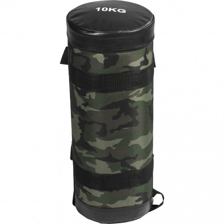 Fitnessbag Hiekkasäkki 5kg, 10kg, 15kg, Maastokuvio, Nylon