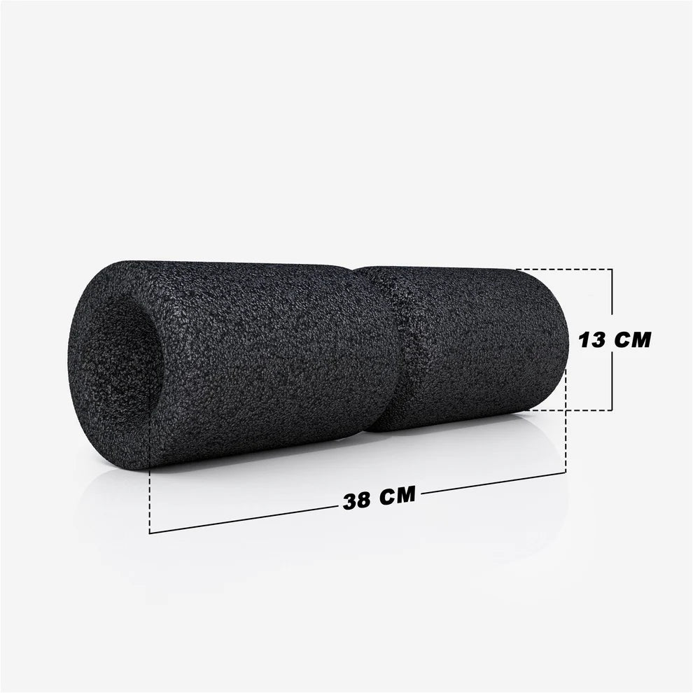 Fascia Hierontarulla / Foam Roller 38x13cm Musta