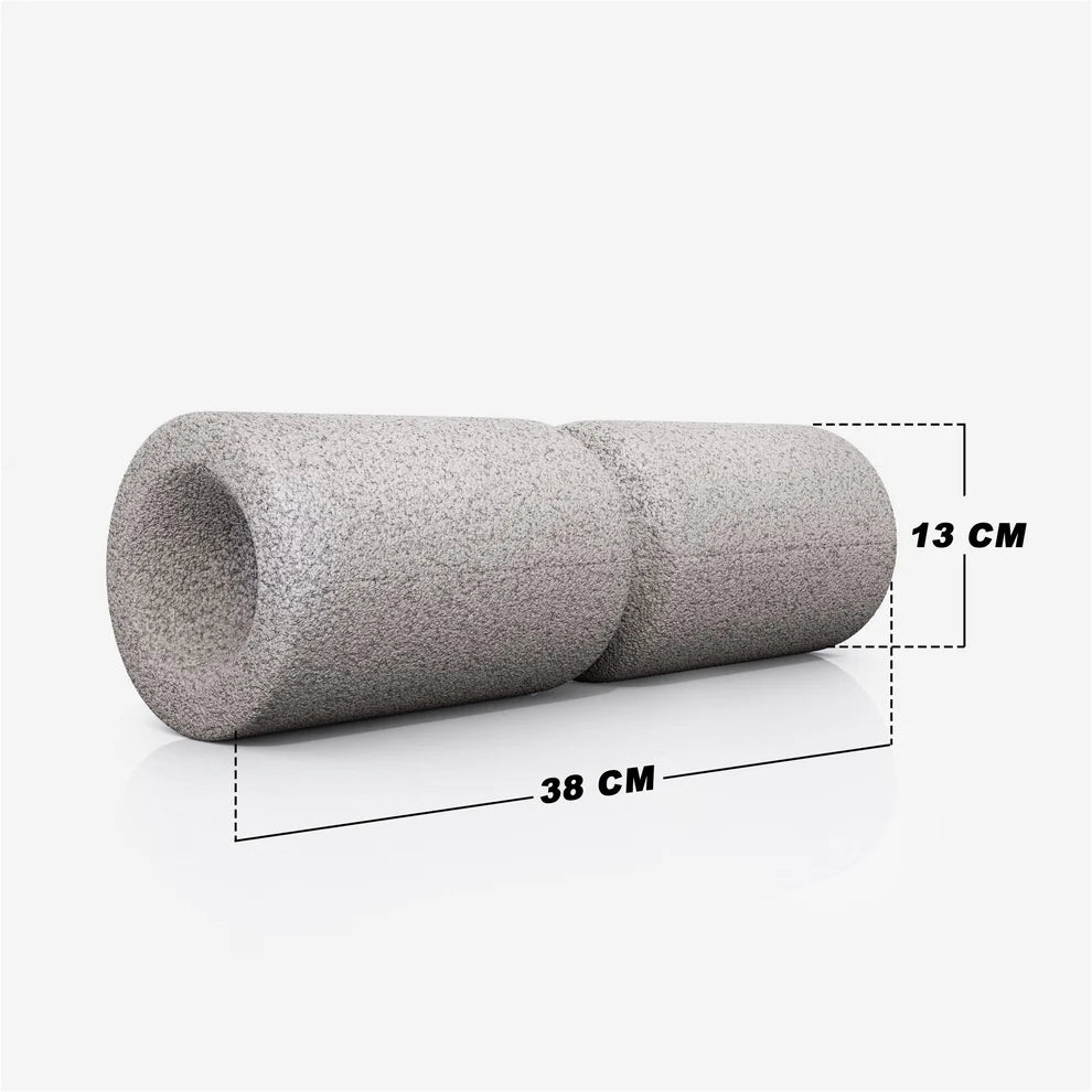 Fascia Hierontarulla / Foam Roller 38x13cm Harmaa