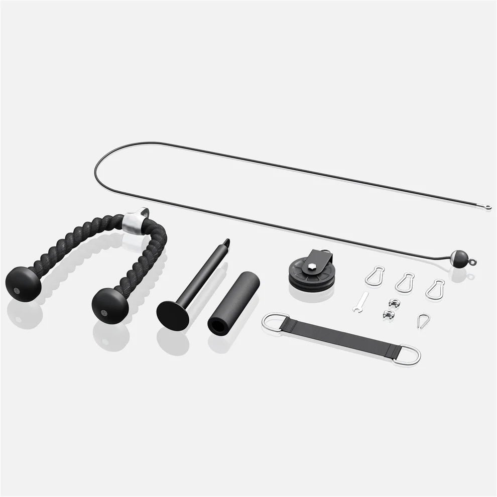 Taljasetti Kotiin Ojentajaköydellä, Levypainokuormitteinen, Ripustettava, Max 150 kg