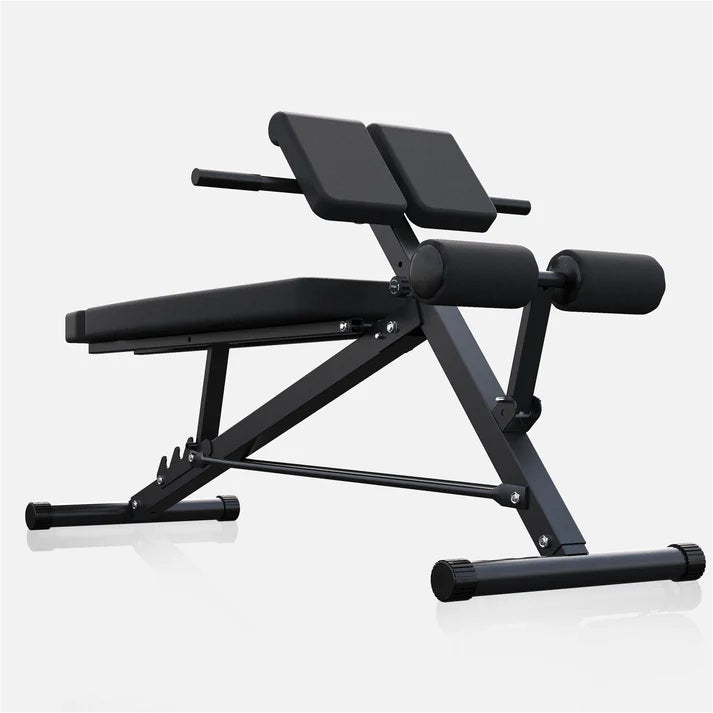 Säädettävä Selkäpenkki / Painonnostopenkki 166x71.5x84cm Max. 250kg Musta