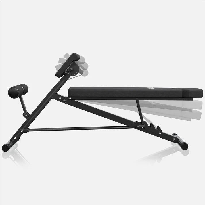 Säädettävä Selkäpenkki / Painonnostopenkki 166x71.5x84cm Max. 250kg Musta