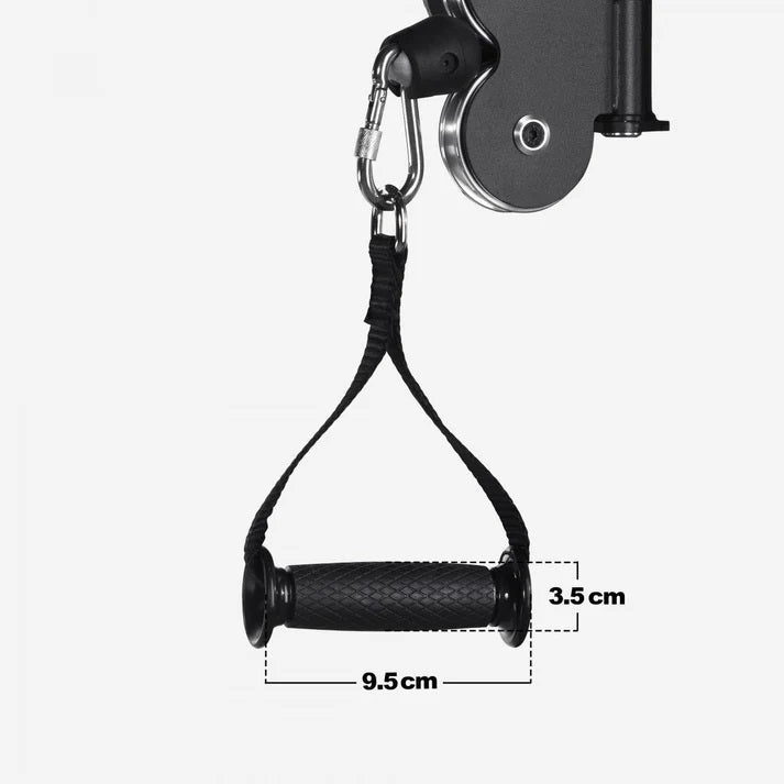 MAXXUS Seinään Kiinnitettävä Talja 60kg Painoilla 63x19x197cm Musta SmartGym H1