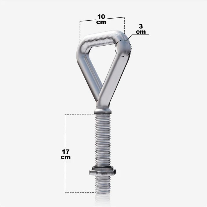 Säädettävä kahvakuula, Max 50 kg, Levypainokäyttöinen