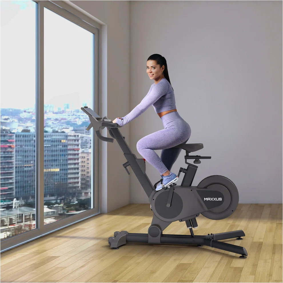 MAXXUS Speedbike S2 Spinningpyörä, Bluetooth, 8kg Vauhtipyörä, Kallistuskulman säätö