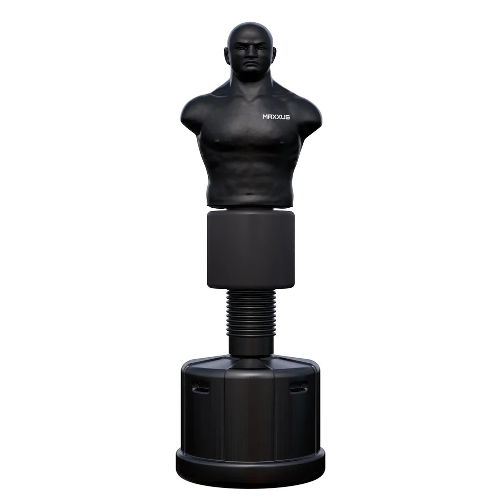 MAXXUS PRO FIGHTER Vapaasti Seisova Nyrkkeilysäkki 186cm, 130kg, Musta