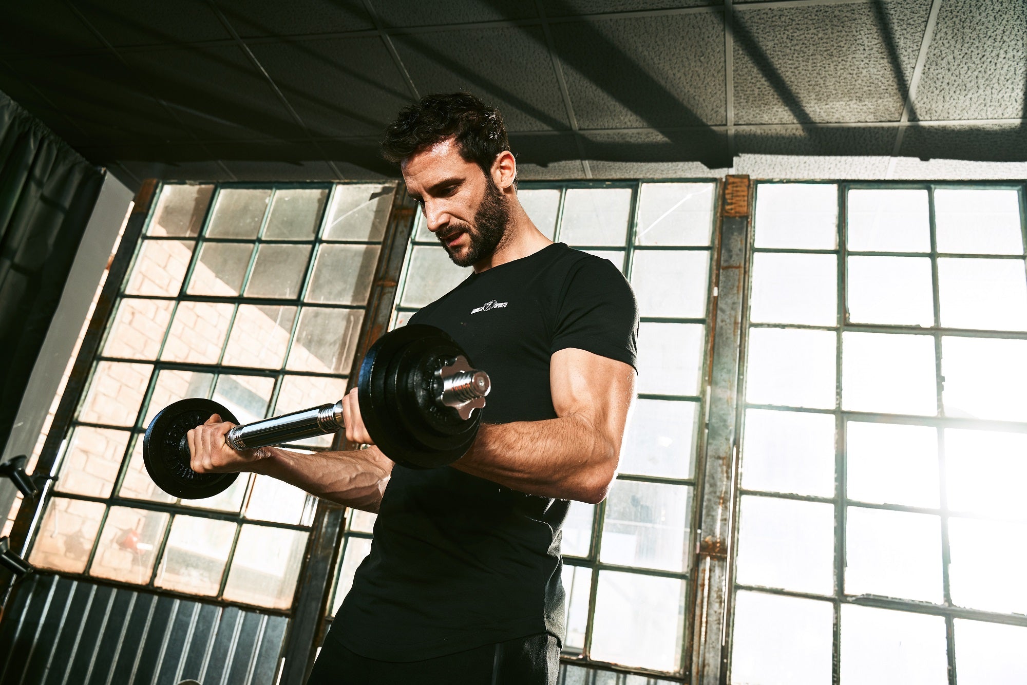 Säädettävä Levypainosetti 2in1 / Käsipainotanko 35cm Tai Levytanko 80 cm + Valurautaiset Levypainot