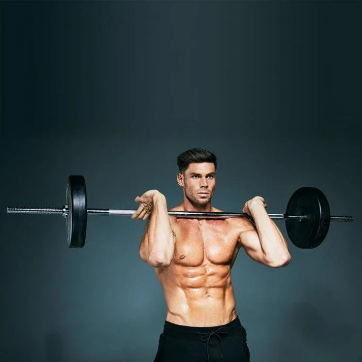 Suora Levytanko Leveä Oteleveys Kierrelukoilla 170cm, Ø 30mm, 10kg Kromi