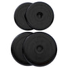 Levypainot 2x5kg 2x10kg, 30mm Kumiset Levypainot, Musta