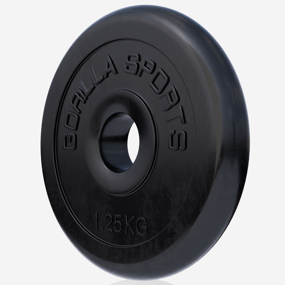 Levypaino 1,25kg, 30mm Kuminen Levypaino, Musta