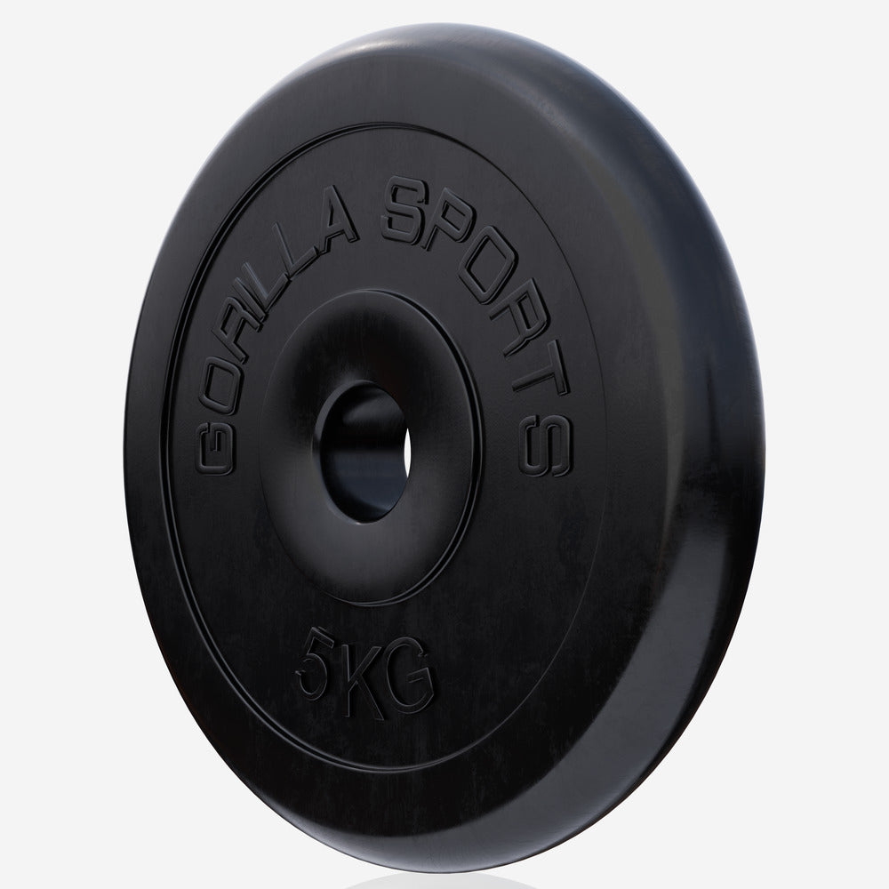 Levypaino 5kg, 30mm Kuminen Levypaino, Musta