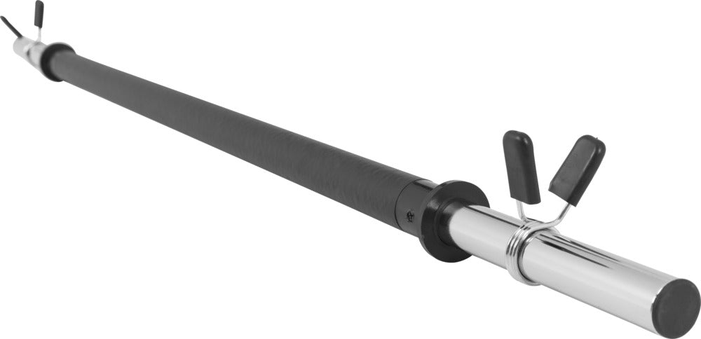 Aerobic Levytanko Jousilukoilla 130cm, Ø 30mm, 2kg Musta/Kromi