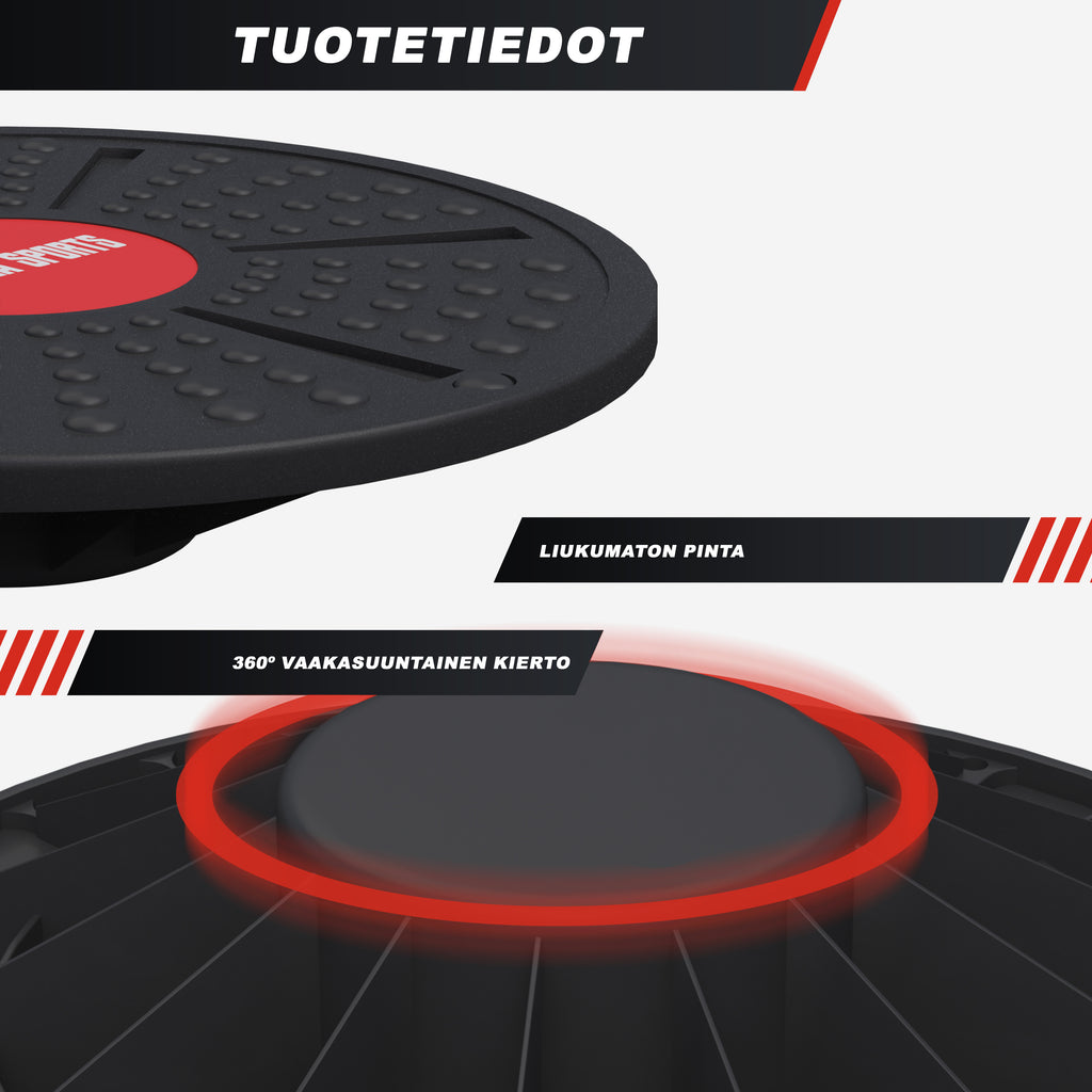 Balance Board, Tasapainolauta, 39,5x8,3cm