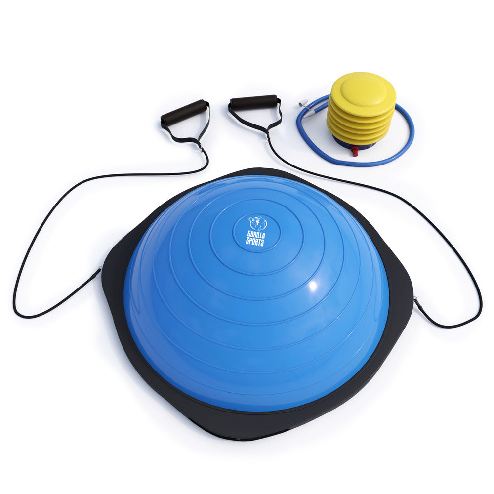 Bosu Pallo Balance Trainer, Puolipallo Kahvoilla, 52cm