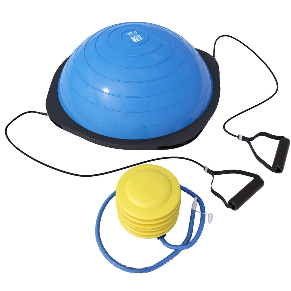 Bosu Pallo Balance Trainer, Puolipallo Kahvoilla, 52cm