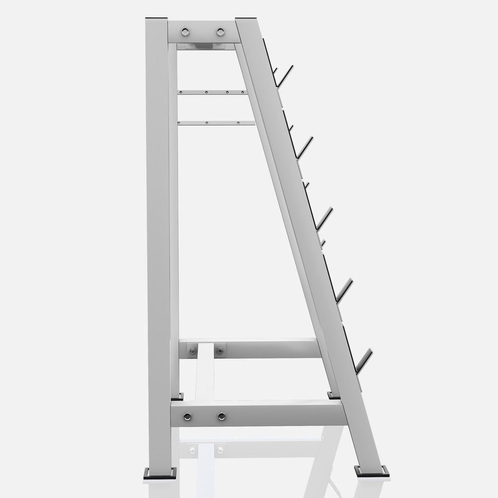 Teline Levytangoille Ja Painotangoille 83x57x104cm Valkoinen