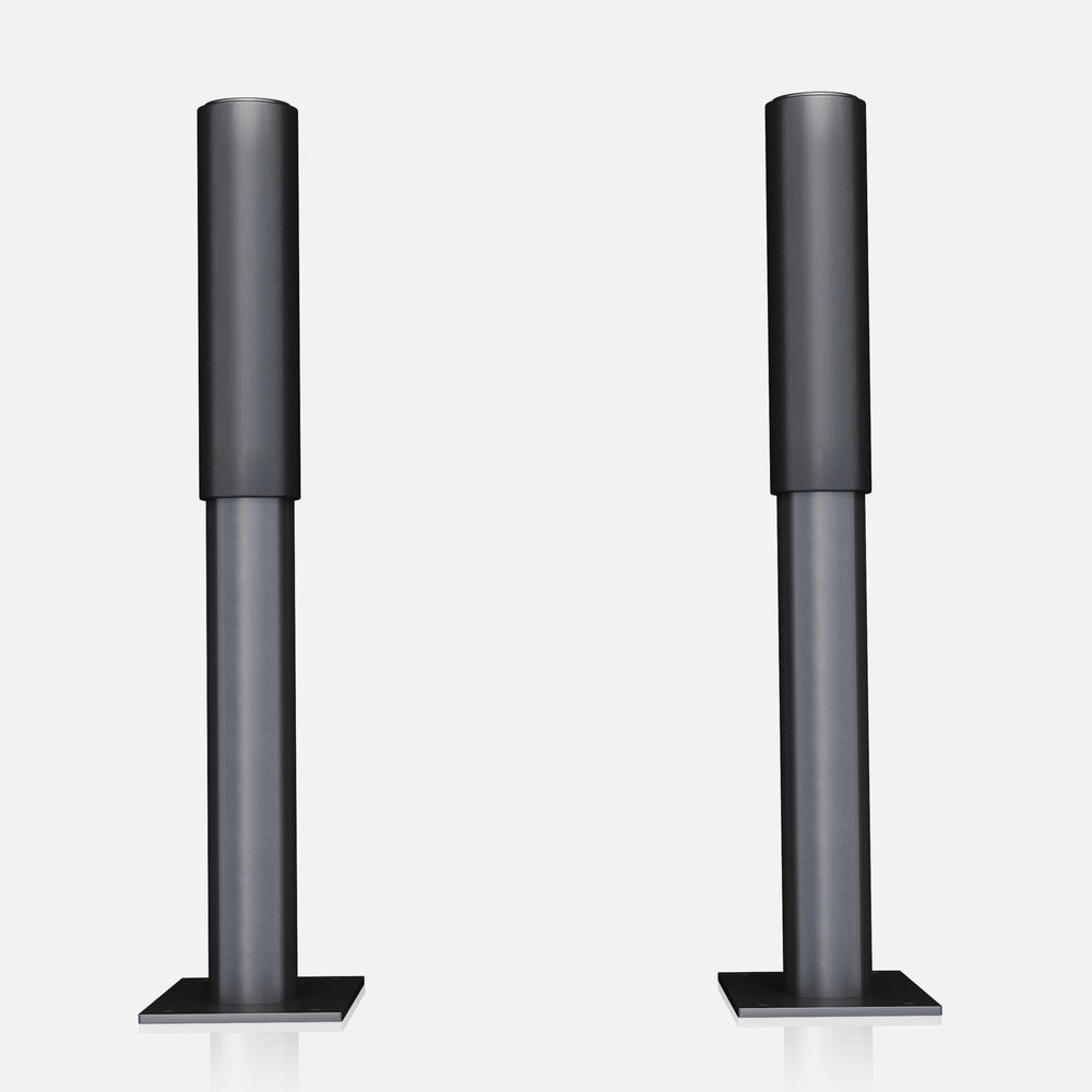 Dippikahvat Seinään Pehmustetut Otekahvat 51cm Max. 350kg Teräs Musta 2kpl