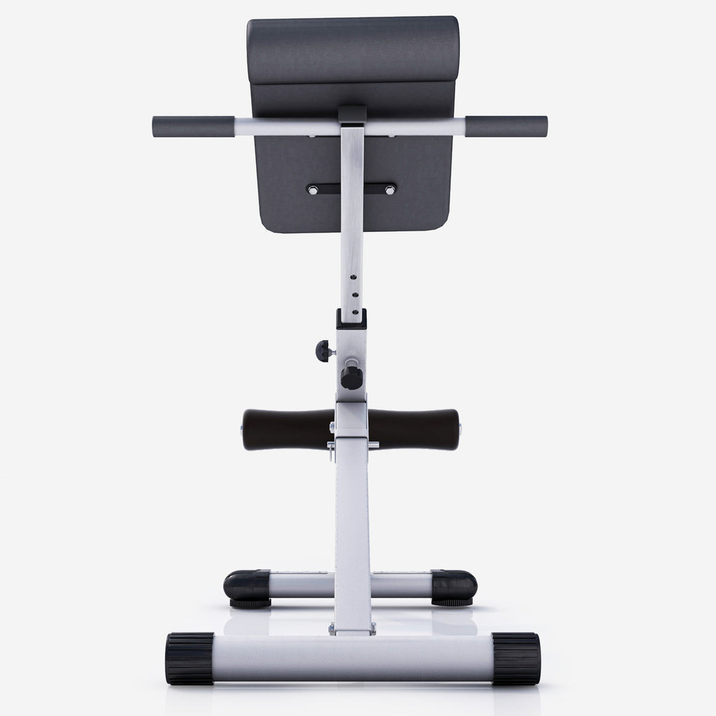 Selkäpenkki / Selkälihaslaite Taitettava Säädettävä 98x49x71-79cm Valkoinen