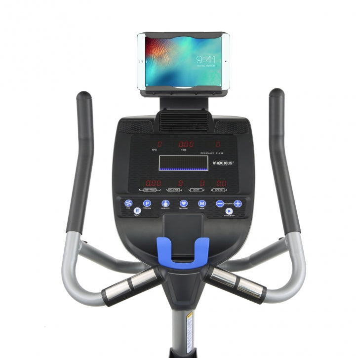 MAXXUS Kuntopyörä 90 PRO Korkeussäädettävä 15kg Vauhtipyörällä LED-Näyttö