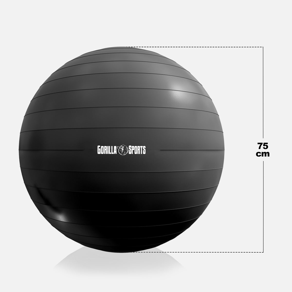 Jumppapallo 55cm, Harjoituspallo ja Pumppu, Useita Värejä