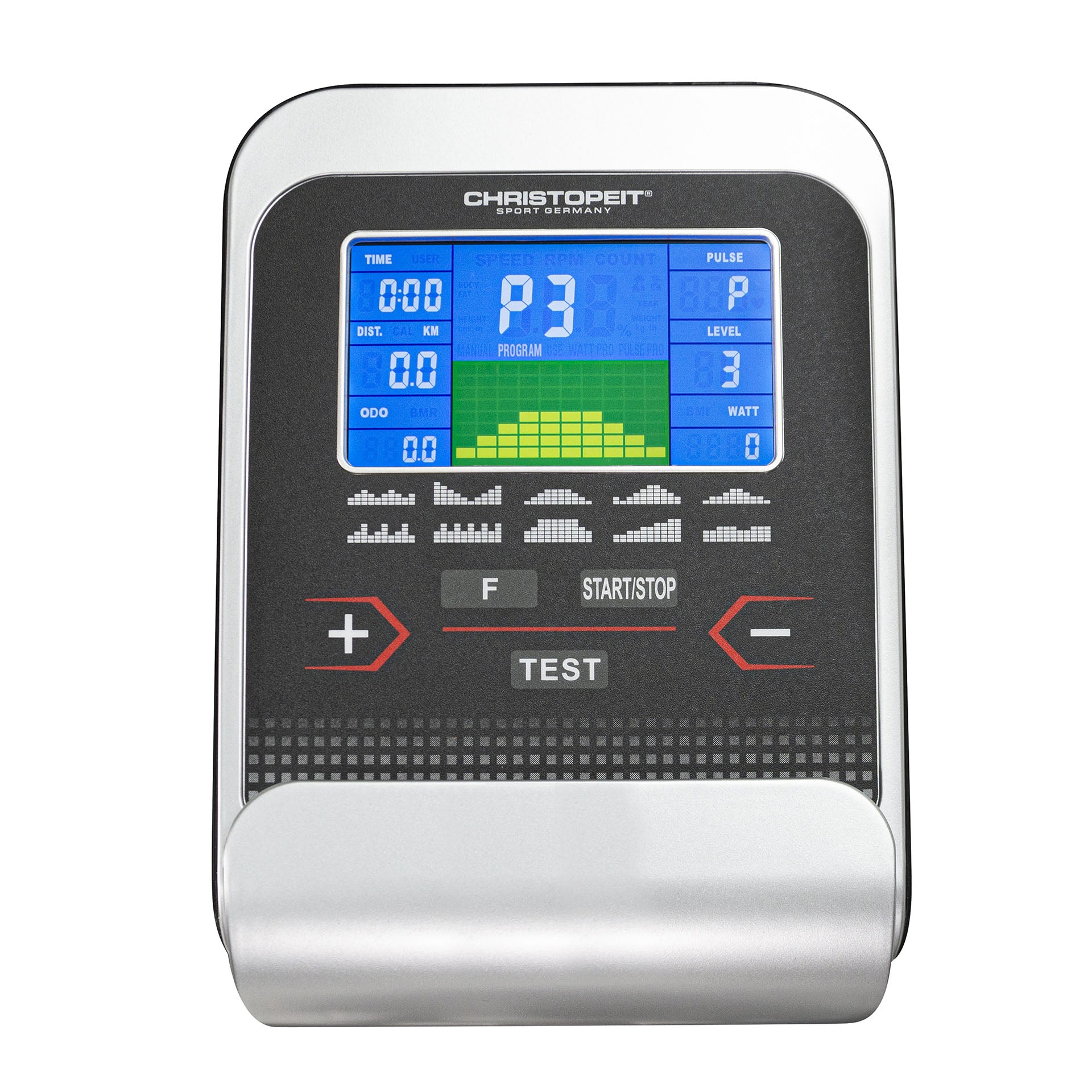 Christopeit Sport Kuntopyörä Ergometrillä AX 4000