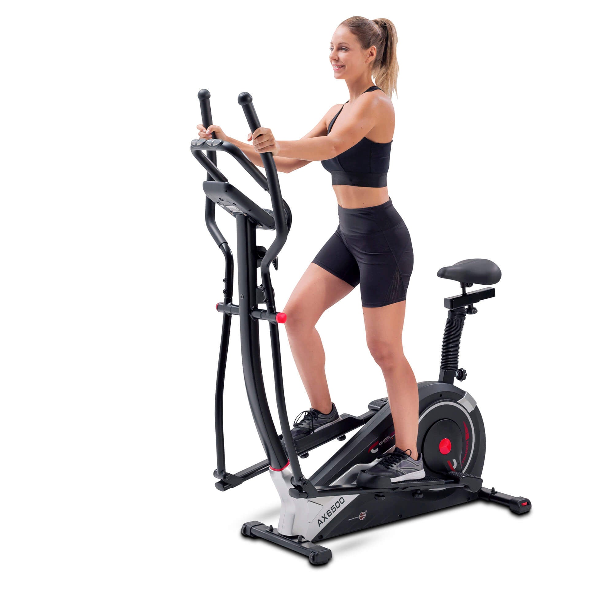 Christopeit Sport Crosstrainer / Kuntopyörä hybridikuntolaite AX 6500