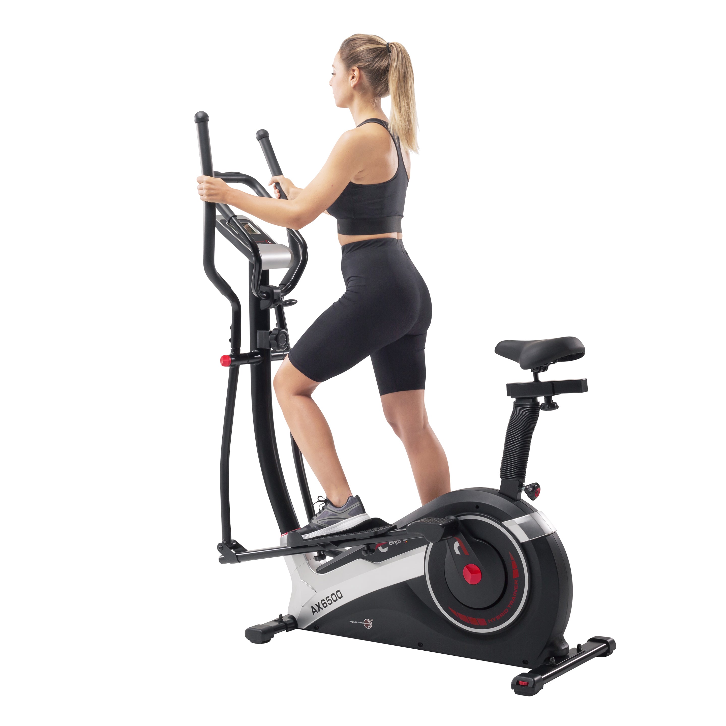 Christopeit Sport Crosstrainer / Kuntopyörä hybridikuntolaite AX 6500