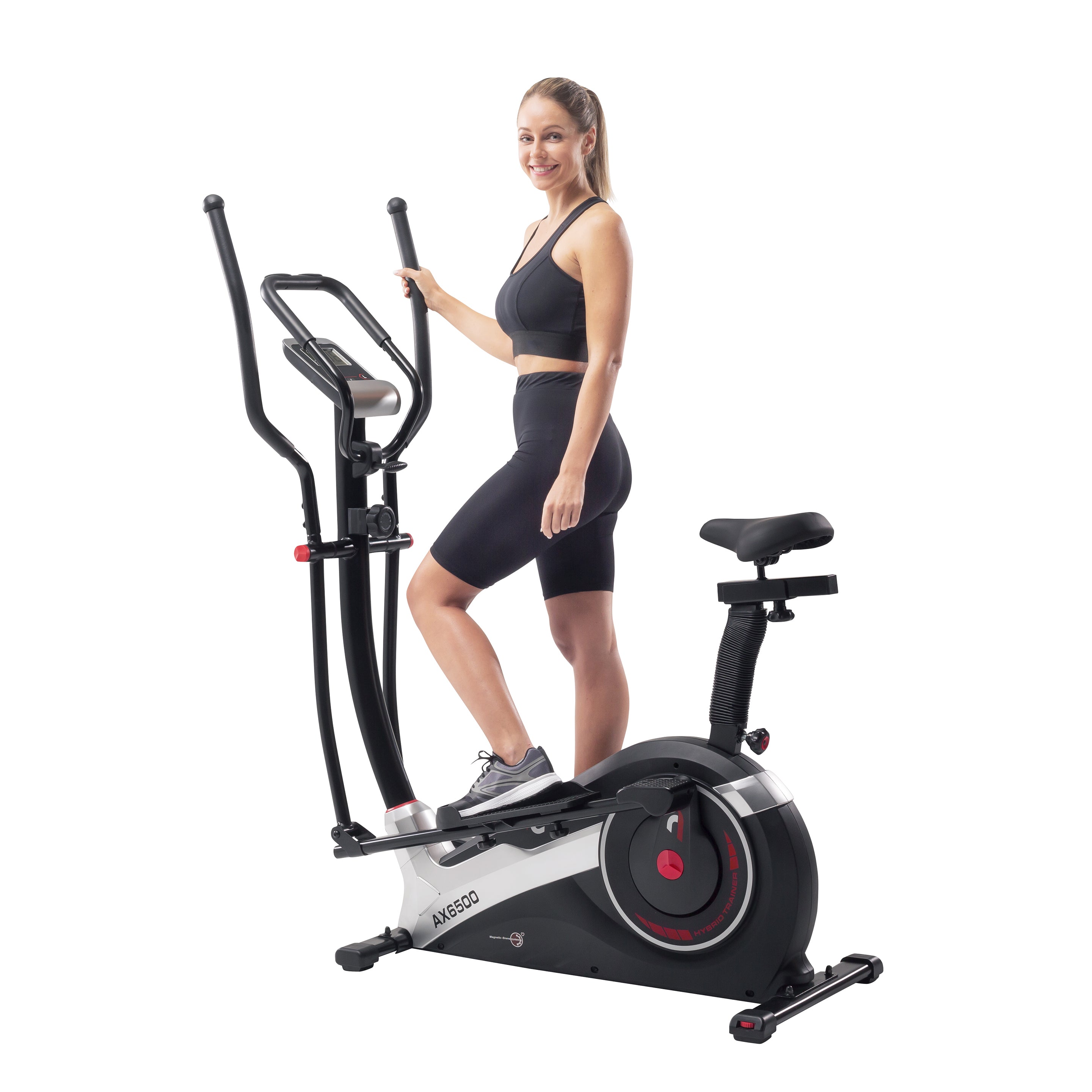Christopeit Sport Crosstrainer / Kuntopyörä hybridikuntolaite AX 6500