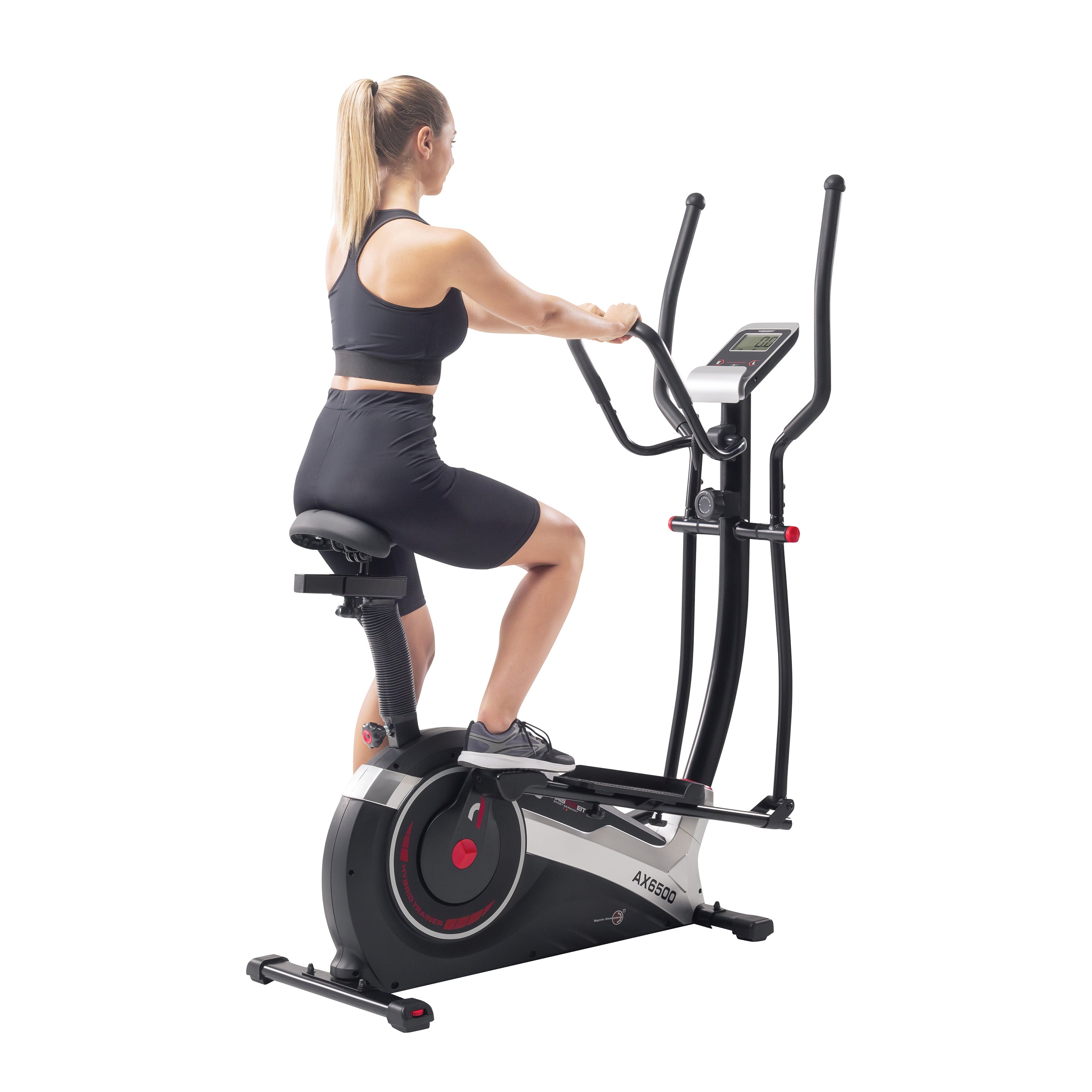 Christopeit Sport Crosstrainer / Kuntopyörä hybridikuntolaite AX 6500