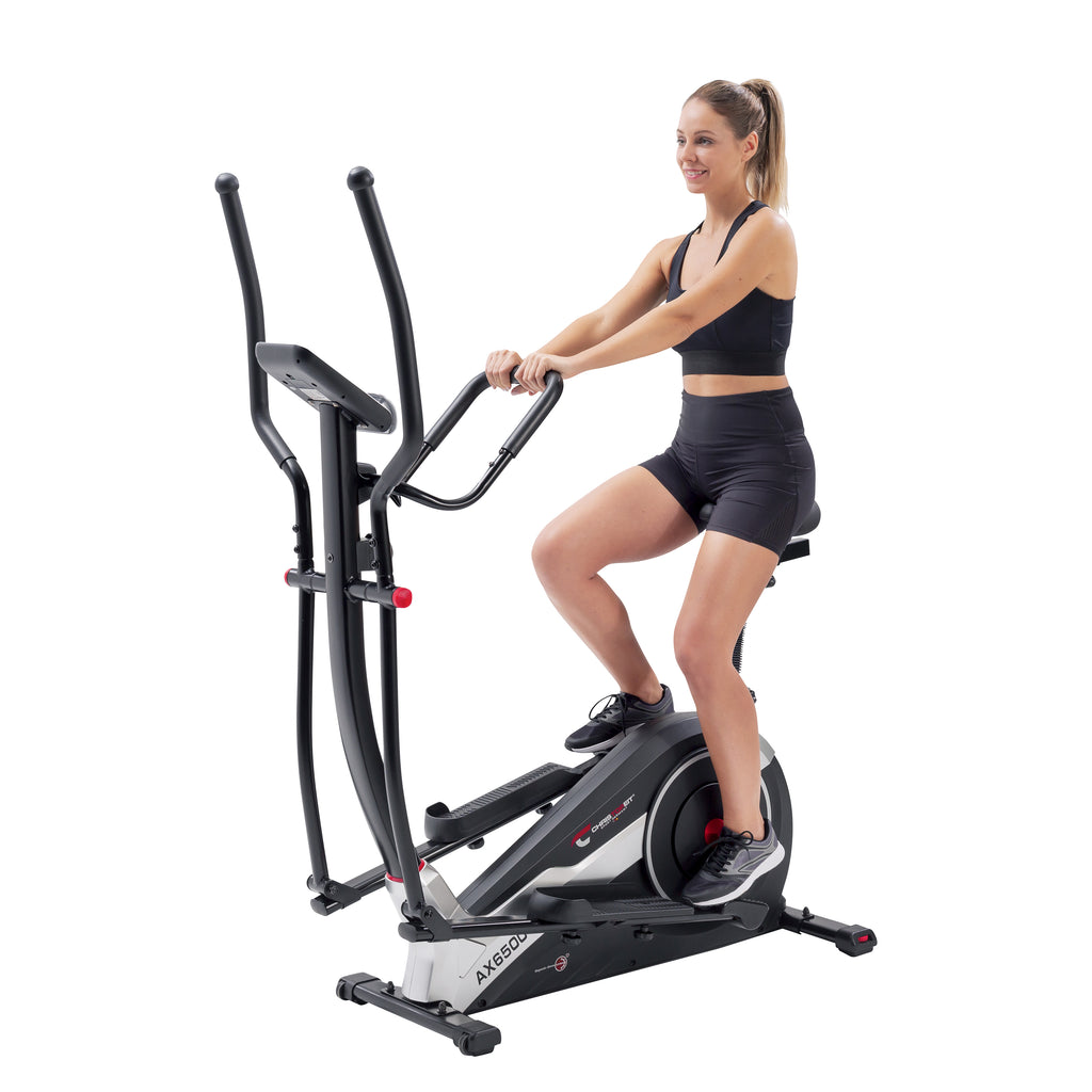 Christopeit Sport Crosstrainer / Kuntopyörä hybridikuntolaite AX 6500