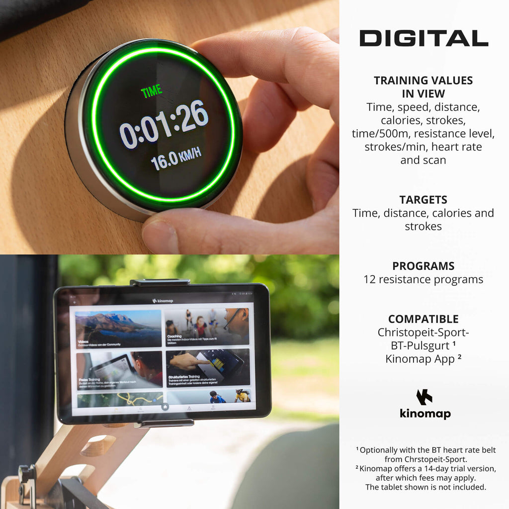 Christopeit Sport Soutulaite WP 5000 (sis. sykevyön)