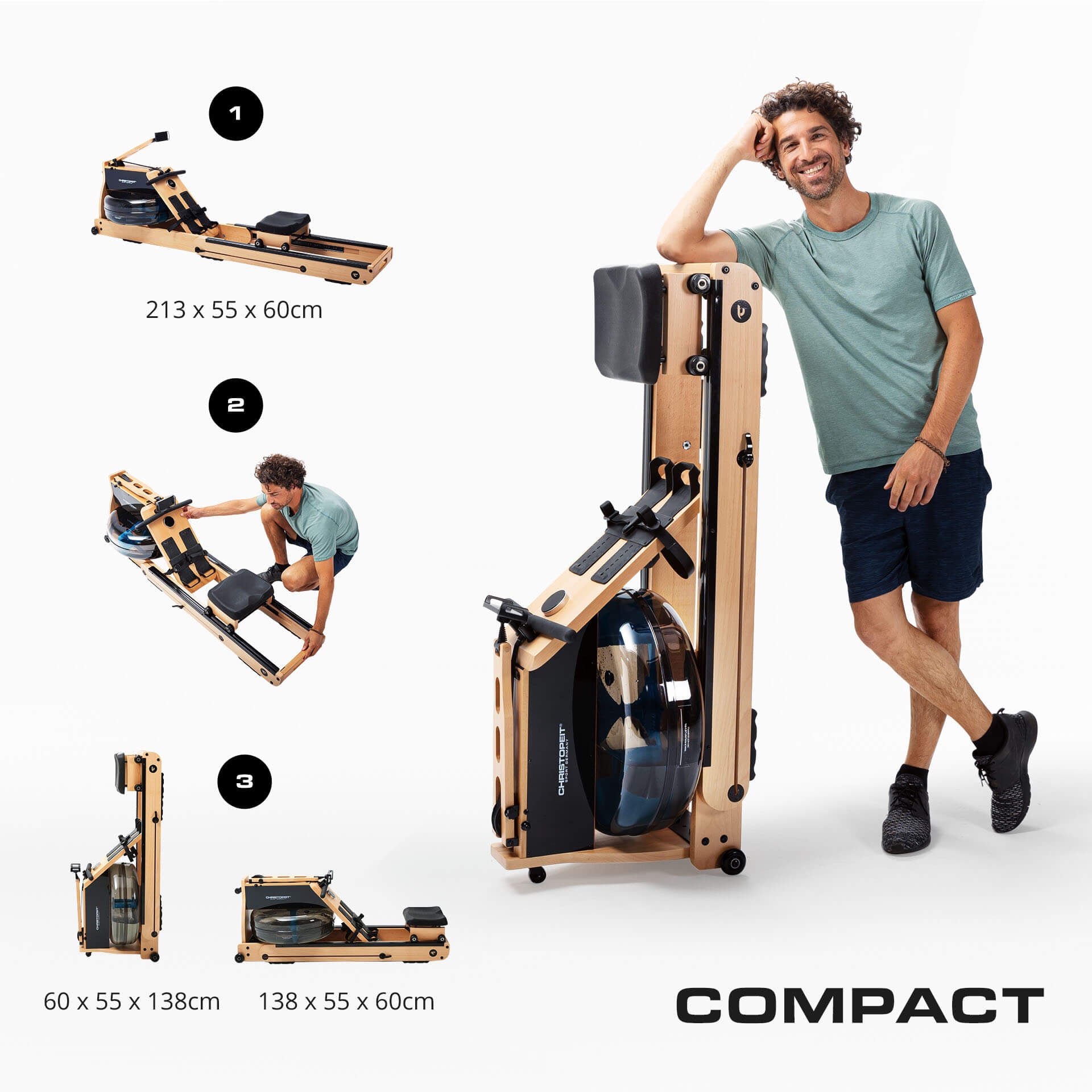 Christopeit Sport Soutulaite WP 5000 (sis. sykevyön)