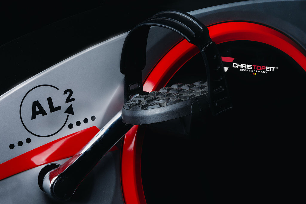 Christopeit Sport Kuntopyörä Ergometrillä AL 2, Hopea